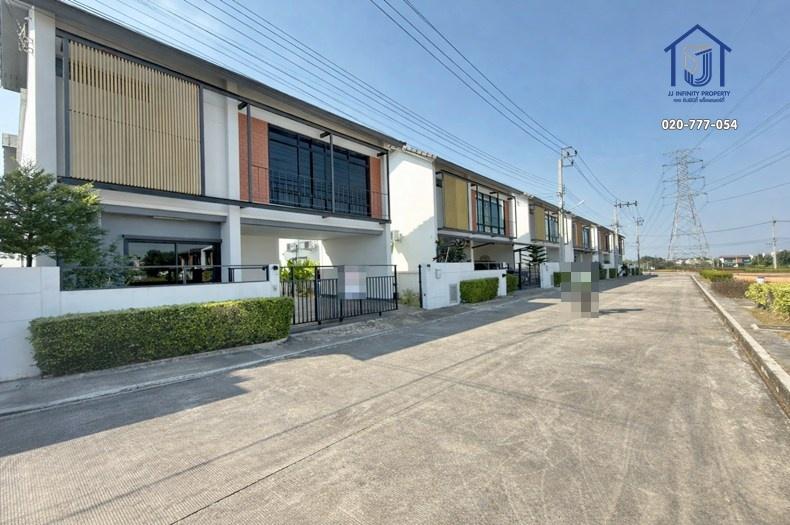 ขายบ้านเดี่ยว 2 ชั้น หมู่บ้านดิ เอ็มเบรส จตุโชติ รามอินทรา ถนนไทยรามัญ ใกล้ทางด่วน,รถไฟฟ้า 2