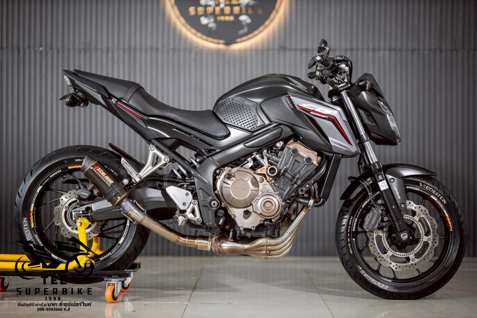 มอเตอร์ไซค์ HONDA CB650F 2018 รูปที่ 9