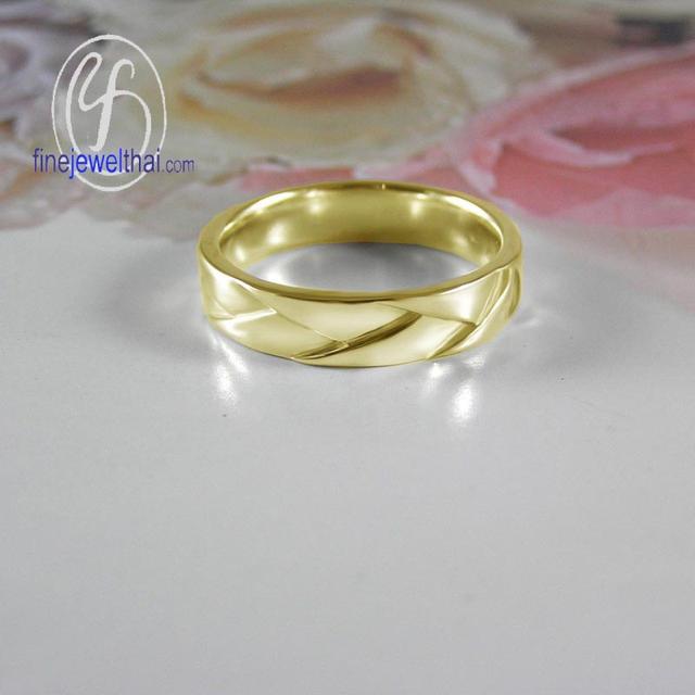 Finejewelthai แหวนคู่สำหรับคนรุ่นใหม่ ดีไซน์เรียบหรู มีเอกลักษณ์ ลดพิเศษ R1277_7800