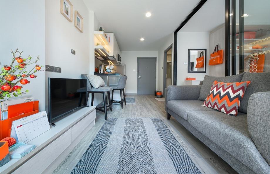 Condo Dusit D2 Residence Huahin ใกล้หาดหัวหิน 1 ห้องนอน ชั้น5 วิวสระว่ายน้ำ และสวนสวย ตกแต่งครบ 4