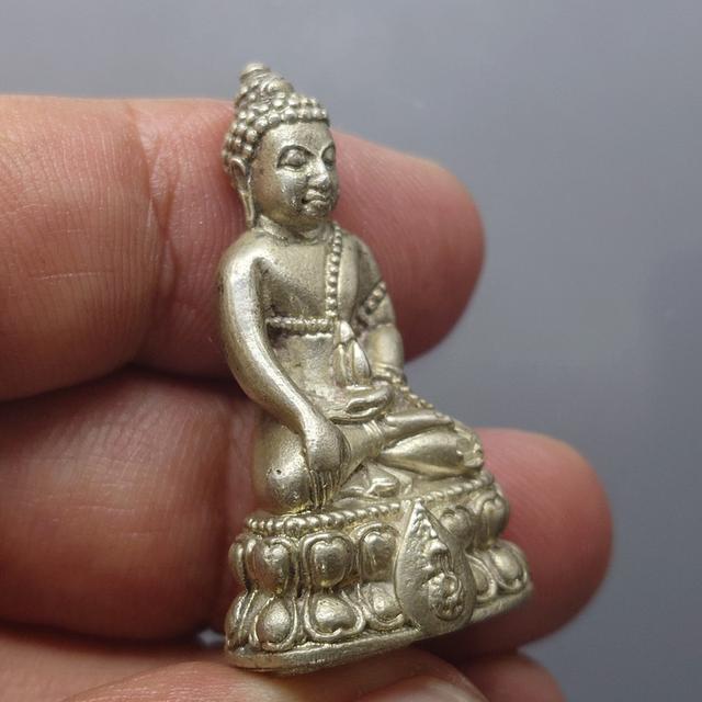 พระกริ่งนวปทุม ภปร เนื้อเงิน วัดปทุมวนาราม พ.ศ.2535 พร้อมกล่องเดิม รับประกันแท้ นิยม สร้างน้อย หายาก รูปย่อยที่ 4