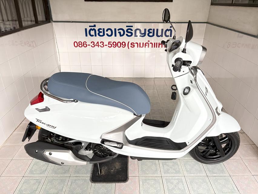 Tuscany150 Keyless ไมล์แท้ สภาพใสกริ๊บ รถมือเดียว ไม่เคยล้ม สีเดิมบางๆ จัดส่งได้ทั่วไทย มีเก็บปลายทาง วิ่ง3000 ปลายปี67