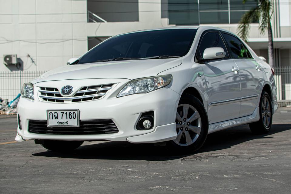 Toyota Altis 1.8E เบนซิน ปี 2012 AT สีขาว 1