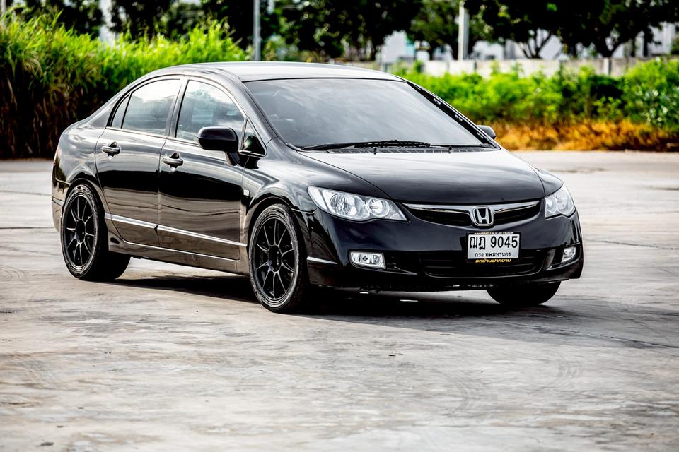 Honda Civic Fd 1.8E ปี 2008 สีดำ เกียร์ออโต้ 4