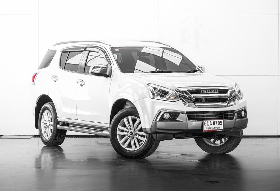 2018 ISUZU MU-X 3.0 DVD Navi 2WD สีขาว เลขไมล์ 82729 กม.