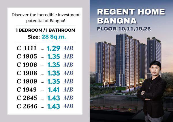 Explore Urban Living at Regent Home Bangna! Looking for your dream home in Bangkok Look no further! 6