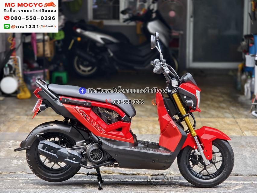 Zoomer x 2023 ไมล์ดิจิตอล เลขไมล์10000โล รถบ้านแท้ไม่ใช่รถประมูล No1413 รูปที่ 5