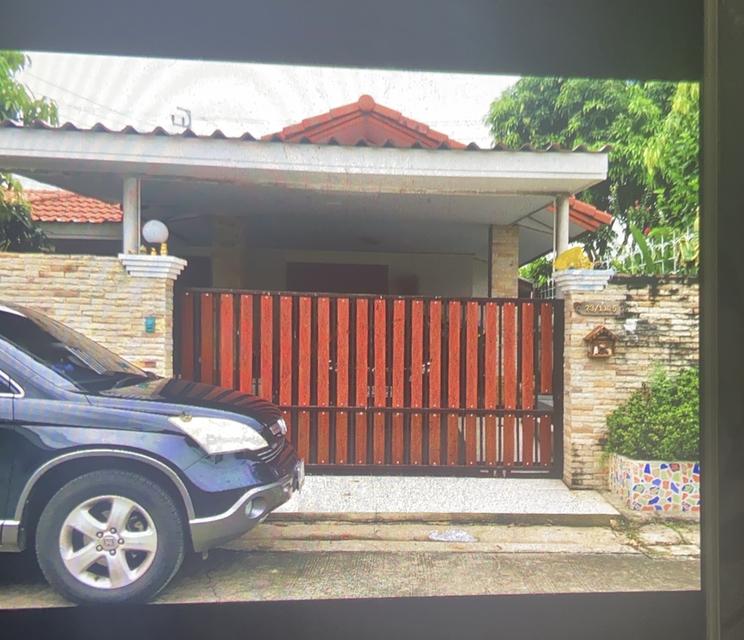 ขายบ้านเดี่ยวชั้นเดียว หมู่บ้านพสธรพรรษชล บางศรีเมือง 1/19 นนทบุรี 1