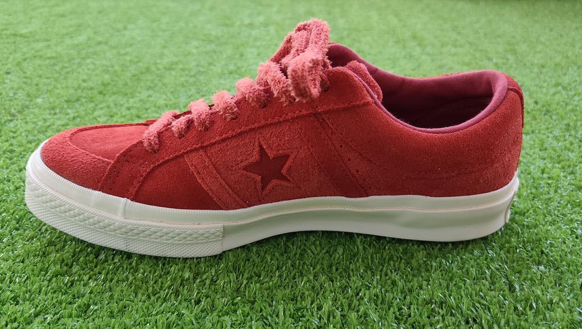 Converse One Star Academy Ox สีแดงเบอร์กันดี รูปที่ 5
