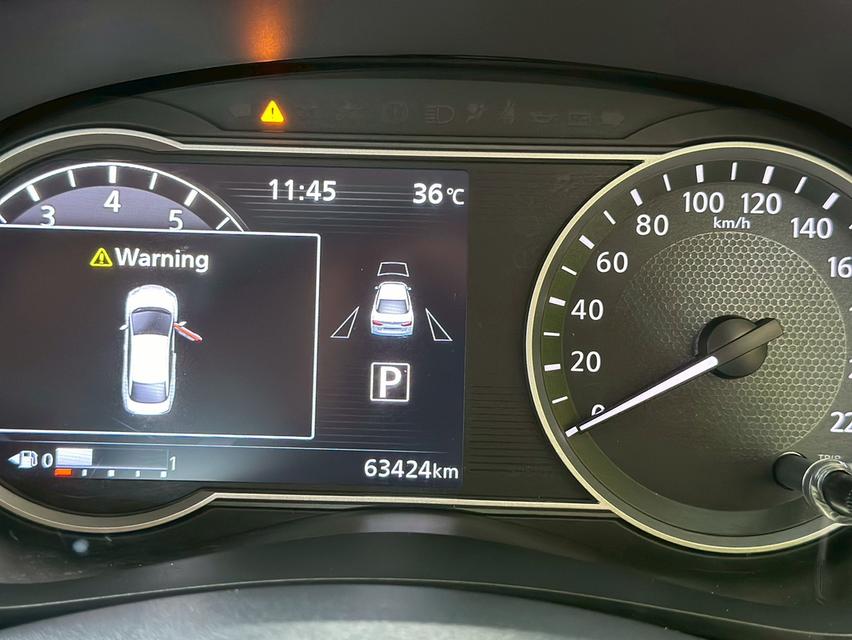 รหัสรถ PAT1936 Nissan Almera 1.0 VL Turbo A/T ปี 2021 สีแดง 7