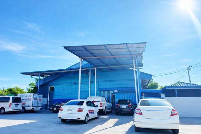 ตลาดลำปลาทิว 2 กม. ตรม.ละ 50 บาท ลด50% ถูกที่สุดในโลก นิคมลาดกระบัง 1 กม. โกดังให้เช่าพร้อมสำนักงาน 3 นอน 4 น้ำ 175ตร.ว. 1