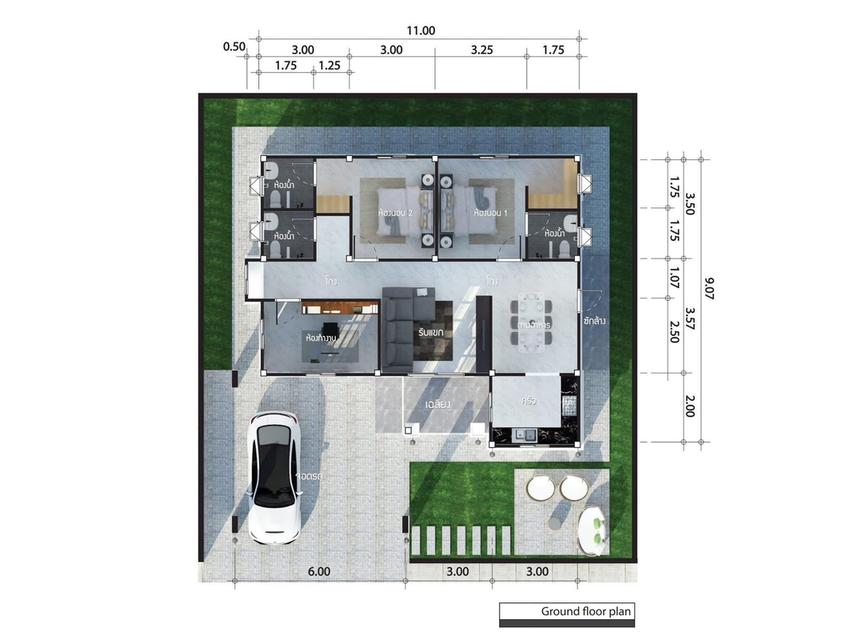 บ้านเดี่ยวพร้อมอยู่ทองผาภูมิ 4
