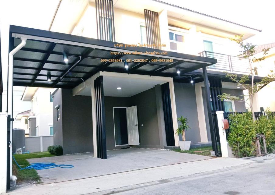 ยกระดับบ้านให้ดูดี มีสไตล์ ด้วย "โรงจอดรถสไตล์ MODERN แข็งแรง ทนทาน สวยงามลงตัวทุกดีไซน์บ้าน! ป้องกันแดดและฝนได้อย่างมั่นใจ ด้วยวัสดุคุณภาพสูง รูปที่ 3