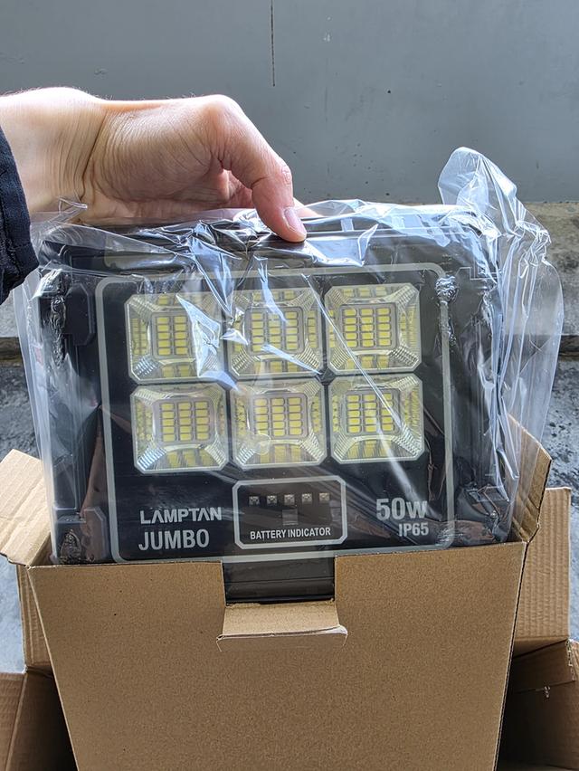 ไฟ Solar ยี่ห้อ Lamptan 50w ของใหม่ ๆ เดิมๆ พร้อมกล่อง ขายขาดทุนให้ครับ พร้อมส่ง รูปที่ 10