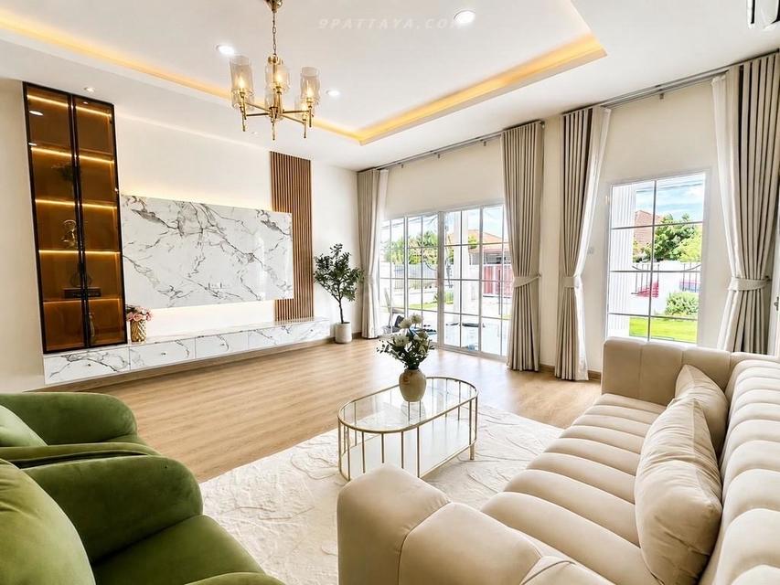For Sale — Corner Detached House at Eakmongkol 4/1, Khao TaloCorner detached house for sale at Eakmongkol 4/1, Khao Talo. Located in a good residentia 5