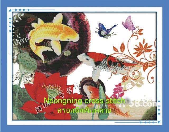 ร้าน Noongning Cross stitch ครอสติสพิมพ์ลาย จำหน่ายอุปกรณ์ครอสติส ภาพติดเพชร1097 3