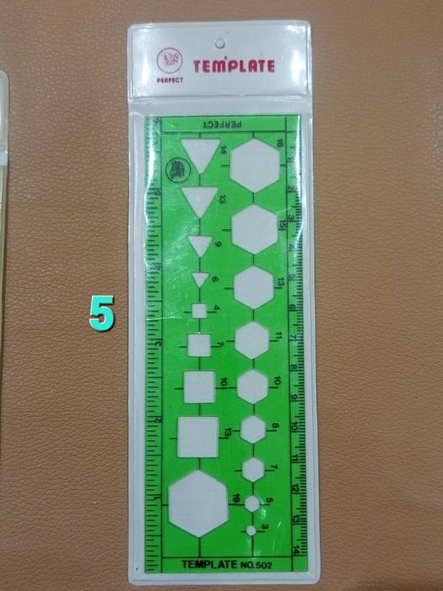 Template พลาสติก เทมเพลท 6