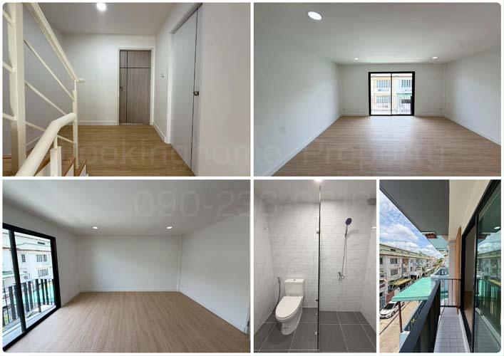 Th-127 : ทาวน์โฮม Renovate ใหม่ 4 ชั้น 18 ตร.วา ม.สรานนท์ ถ.ติวานนท์ ปากเกร็ด นนทบุรี 9