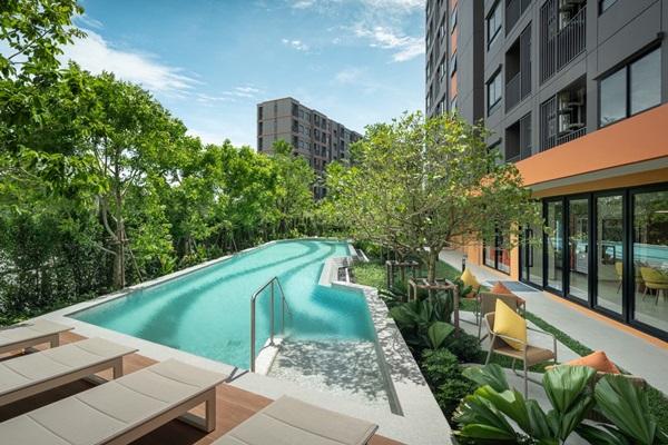 ขายดาวน์ Dcondo Sense บางแสน ราคาพิเศษ! 1 ห้องนอน 1 ห้องน้ำ ขนาด 28.25 ตร.ม. โทร 093-1681685