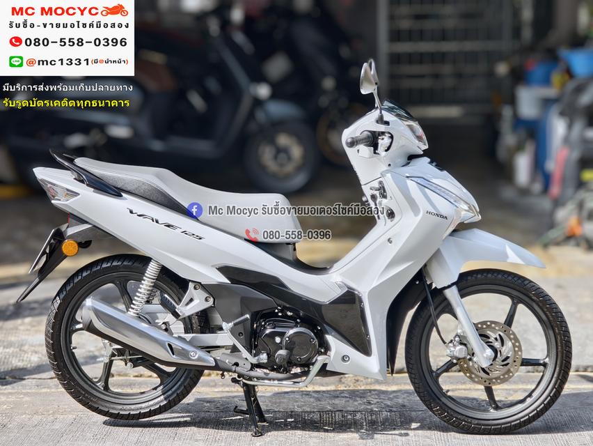 Wave 125i 2025 วิ่ง900โล รถ2เดือน ซื้อสดรถบ้านมือเดียว เล่มเขียวชุดโอนครบ No1276 5