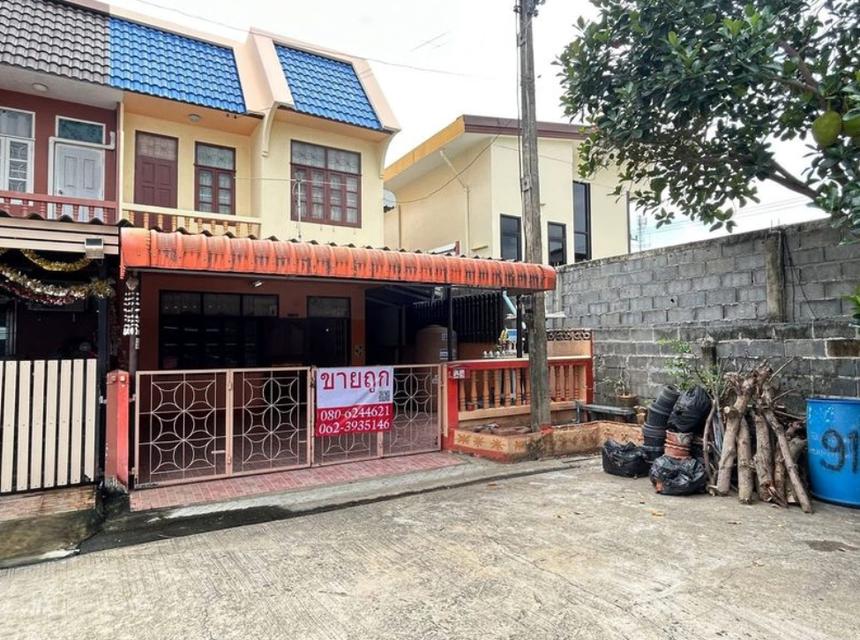 ขายหมู่บ้านอยู่เจริญ1 คลอง4 #หลังริม #ทำเลดีตรงข้ามเมคโครคลองสี่  3