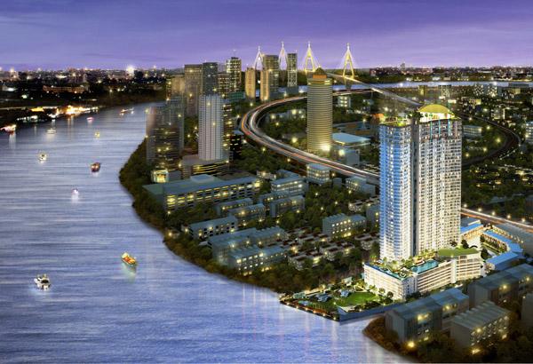 ให้เช่า คอนโดศุภาลัย พรีมา ริวา ติดริมน้ำ ถ.พระราม 3 ขนาด 43 ตร.ม. ชั้น 11 เฟอร์ built-in 12