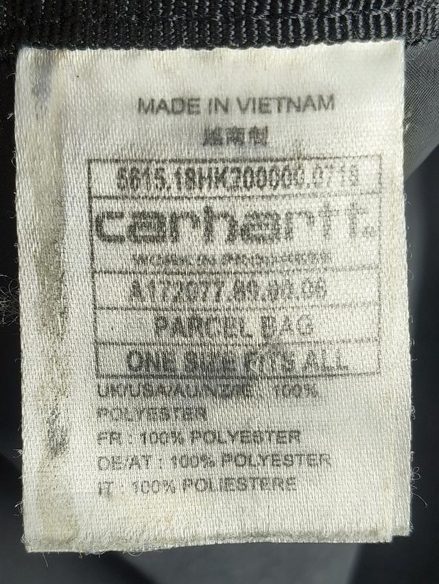 Carhartt Parcel Black Bag รูปที่ 11