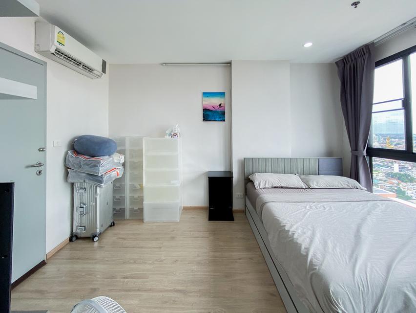 🏢 ขายไอดีโอ สาทร - ท่าพระ ใกล้ BTS โพธิ์นิมิตร ชั้น 29 ห้อง Studio ของแถมแน่น หิ้วกระเป๋าเข้าอยู่ได้เลย เพียง 1.81 ล้านบาท! 🏢 3