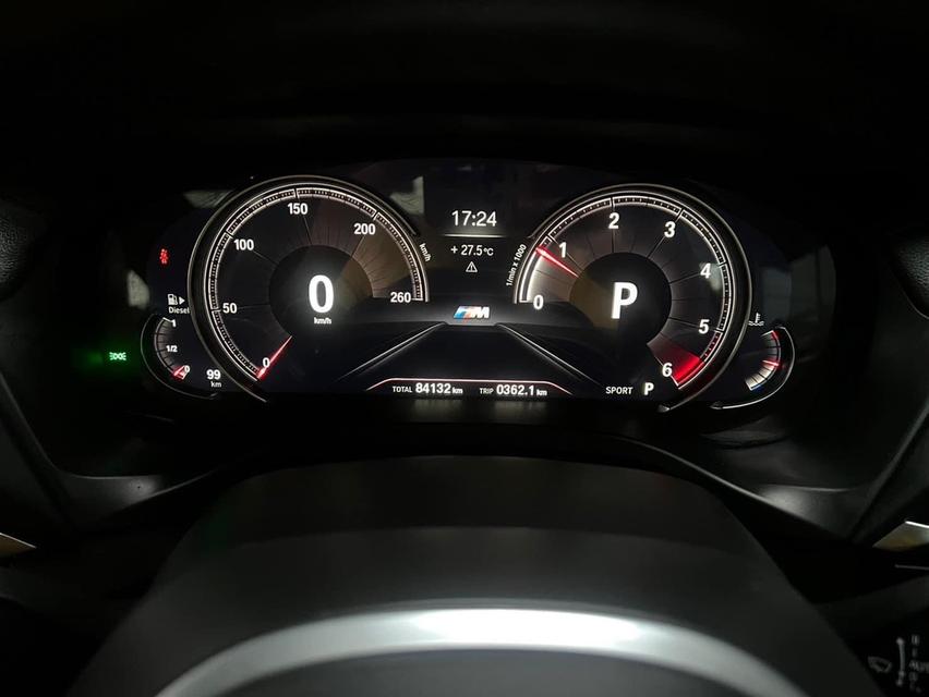 BMW x3 2.0D M SPORT ปี2019 วิ่ง80000kM  รถศูนย์ มือเดียวป้ายแดง 3