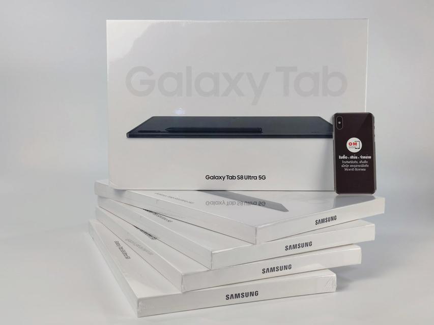 ขาย/แลก Samsung Galaxy Tab S8 Ultra 5G 8/128 Graphite ศูนย์ไทย Snap8 Gen1 ประกันศูนย์ 1ปี ใหม่มือ1 เพียง 40,900 บาท 2