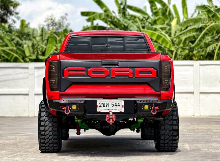 ปี 2021 FORD RANGER, 2.2 XL+ โฉม HI-RIDER DOUBLE CAB สีแดง เกียร์ธรรมดา 6 สปีด 3