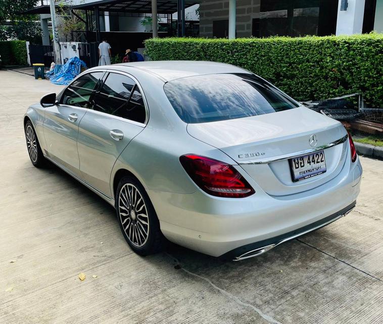#Benz C350 Exclusive Plug-in Hybrid สีบรอนเงิน ปี 2016  4