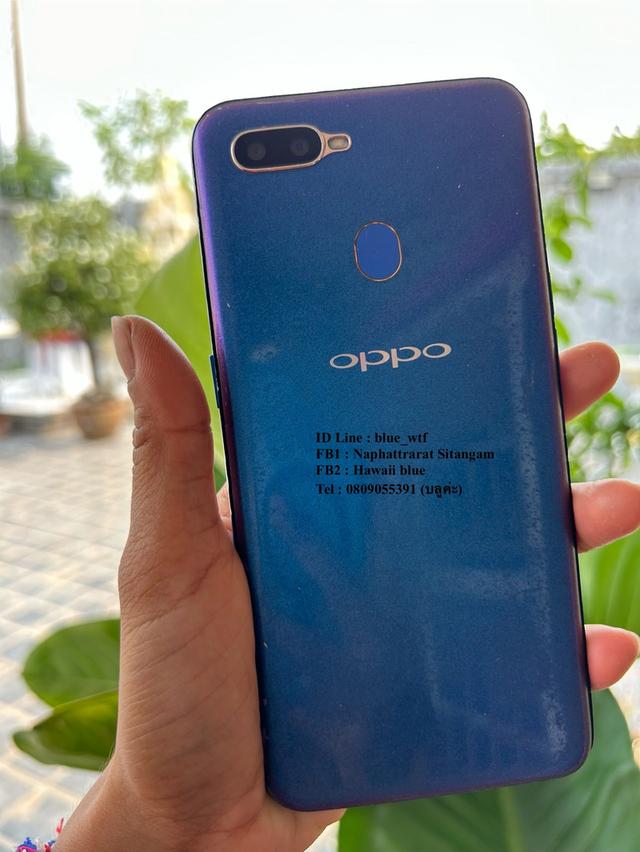 OPPO A5s จอ6.2นิ้ว รองรับ4G 2ซิม Rom32 Ram3 ใช้งานปกติ กล้องสวย 2