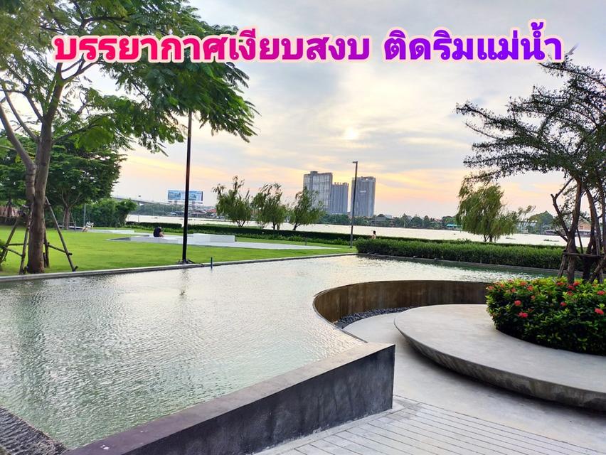 ขายคอนโด THE POLITAN RIVE นนทบุรี ช้้นที่ 21 สุดยอดคอนโดริมแม่น้ำ ราคาสุดพิเศษ 7