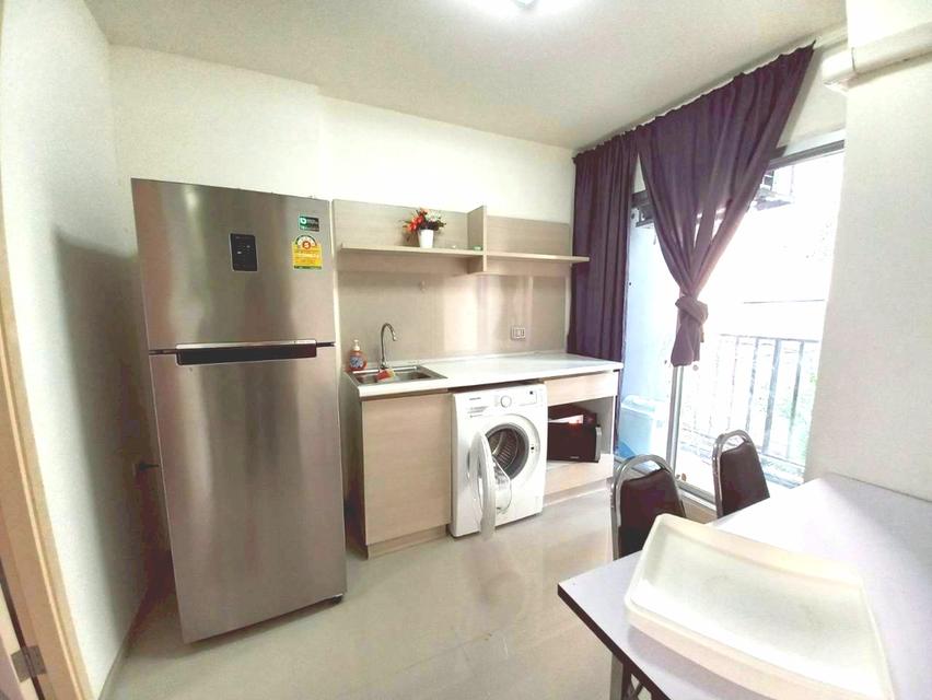 แอสปาย ลาดพร้าว 113 ติดสถานี MRT บางกะปิ 29 ตร.ม. อยู่ชั้น 2 ติดถนนใหญ่ลาดพร้าว สวยแต่งครบ พร้อมอยู่ เฟอร์ฯครบ 1