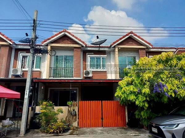 ขายทาวน์เฮ้าส์ หมู่บ้านพิศาล สุวรรณภูมิ 2/1 (บางโฉลง) พื้นที่ 18.5 ตร.ว. ทำเลดีเยี่ยม ใกล้สนามบินสุวรรณภูมิ บ้านสวย บรรยากาศสงบ พร้อมเข้าอยู่ 2