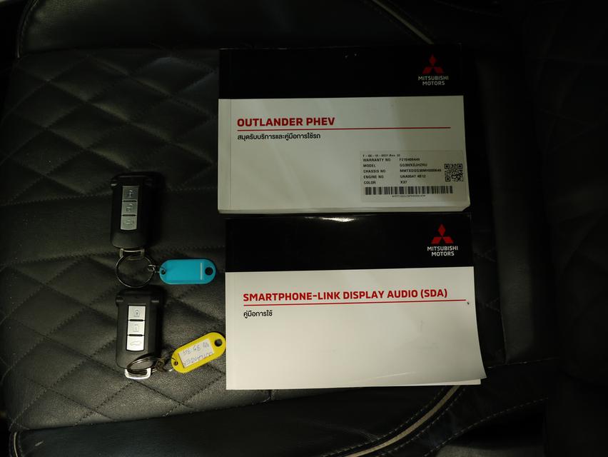 2021 Mitsubishi Outlander PHEV 2.4 (ปี 20-26) GT Premium 4WD SUV AT B3539 รูปที่ 17