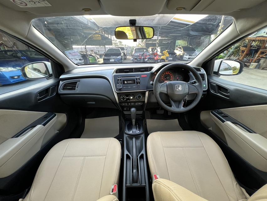 HONDA CITY ออโต้ ปี2015 ไม่แก๊ส ไม่ชน รถมือเดียว 4