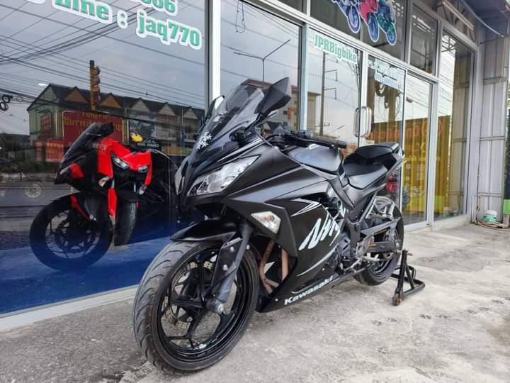 Ninja300 Winter Test ปี2018ไมล์13,758km✅️ ราคา 97,000 บาท ⭐️ใช้เงินออกรถจบ25,000บาท💢 ผ่อนประมาณ 3,2xx =3ปี 4