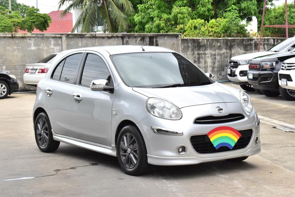 Nissan March 1.2VL CVT รุ่นท็อป 2011 รหัส PBG53