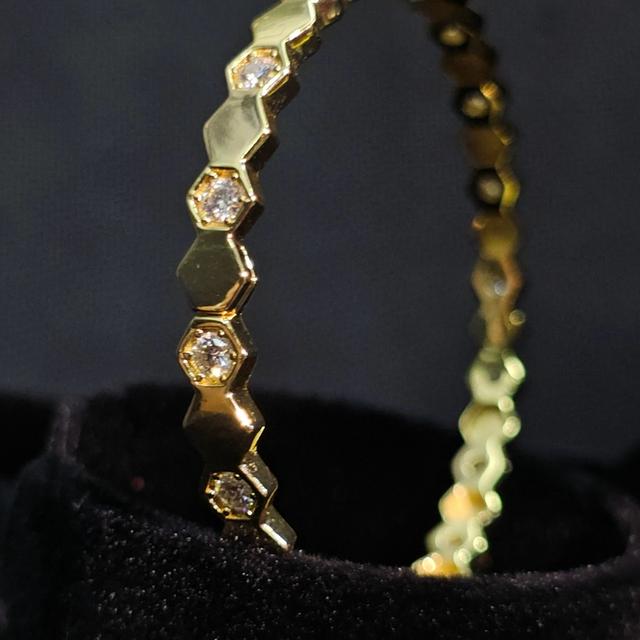 กำไลเพชร เพชรเรียบหรู ดูเเพง เพชรงาม เพชรแท้ -ปุอามี่ Diamond Lap Rama2
