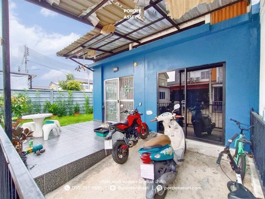 ขาย!! ทาวน์โฮม บ้านพฤกษา60/1 รังสิต-บางพูน (หลังริม ขนาด 32 ตร.ว.) ซอยวัดบางพูน เมืองปทุมธานี  ต่อเติมครบพร้อมอยู่ : Baan pruksa 60 rangsit-bangpun 15