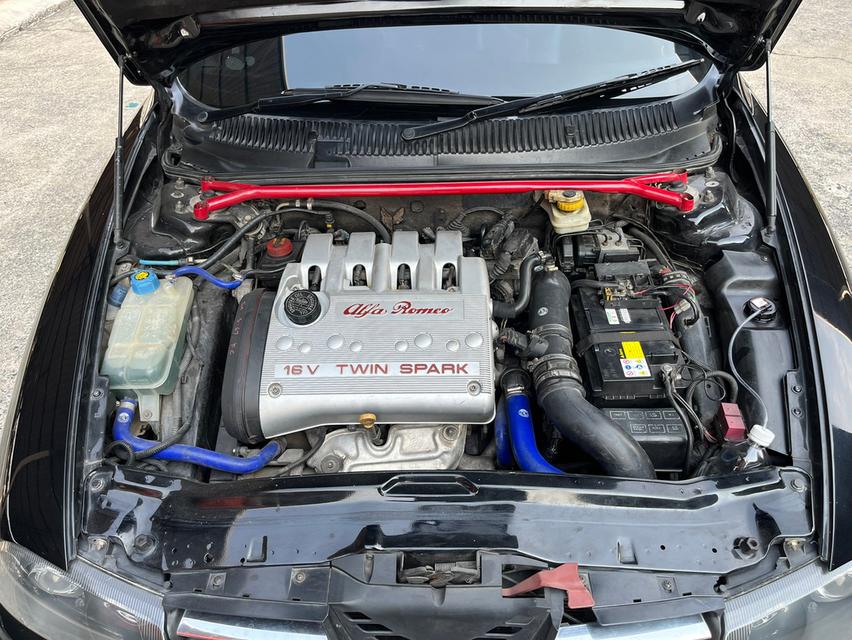 Alfa 156. สีดำ 2.0 ts. Selespeed ปี 2000 17