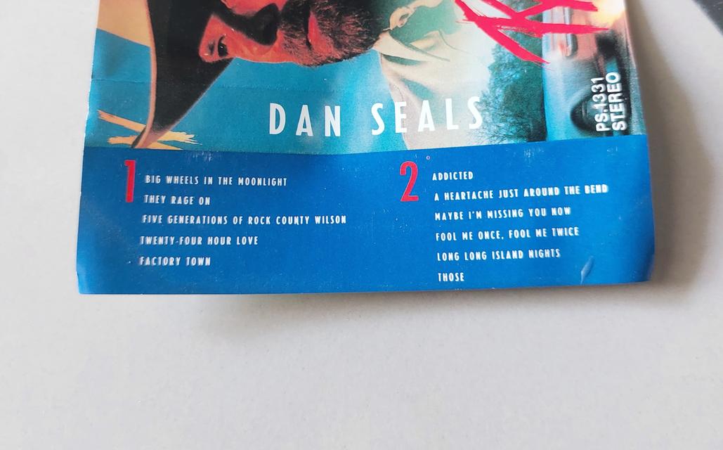 □มือ2 เทปเพลง Dan Seals□อัลบั้ม HALF SAINT HALF SINNER (ม้วน Eagles)(แนว คันทรี country) 5