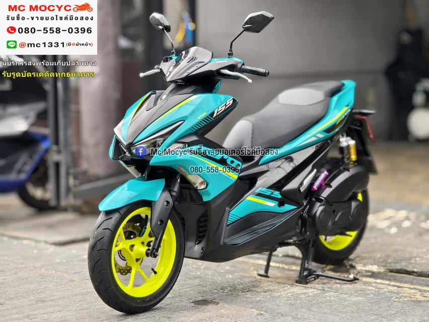 Aerox 2019 วิ่ง10000โล รถบ้านแท้มือเดียว เครื่องท่อเดิม เล่มเขียวชุดโอนครบ No1264  2