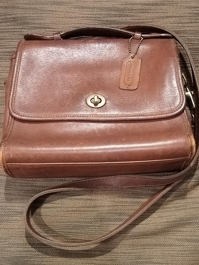 กระเป๋า Coach สะพายข้างหนังแท้ วินเทจ