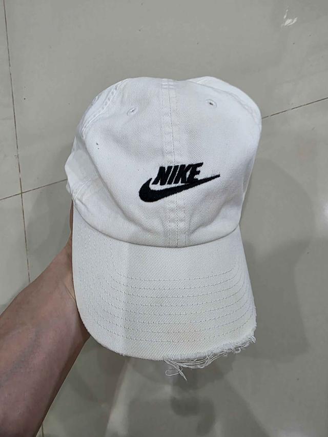 A.หมวก NIKE CAP สวย เดิมๆ หายาก วินเทจ เท่ อย่างดี สภาพใหม่ๆ ปรับขนาดได้ พร้อมส่ง