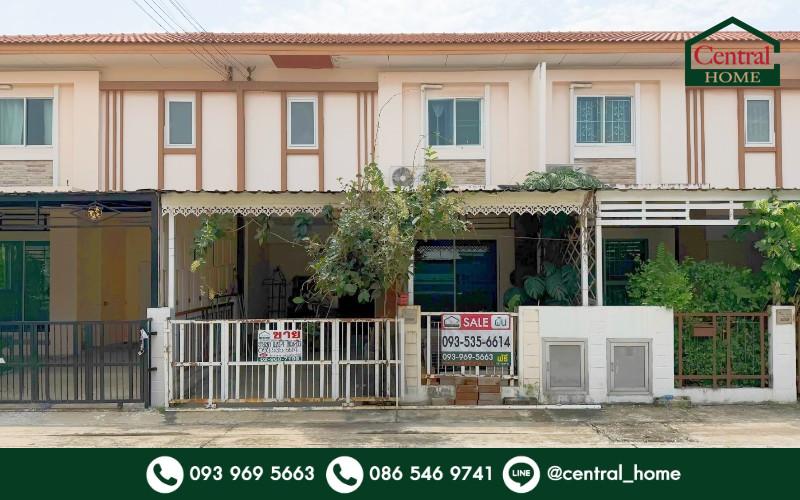 ทาวน์โฮม ไอลีฟ ทาวน์ พระราม 2 กม.14 ต่อเติมครบ สภาพดี พร้อมอยู่ 1