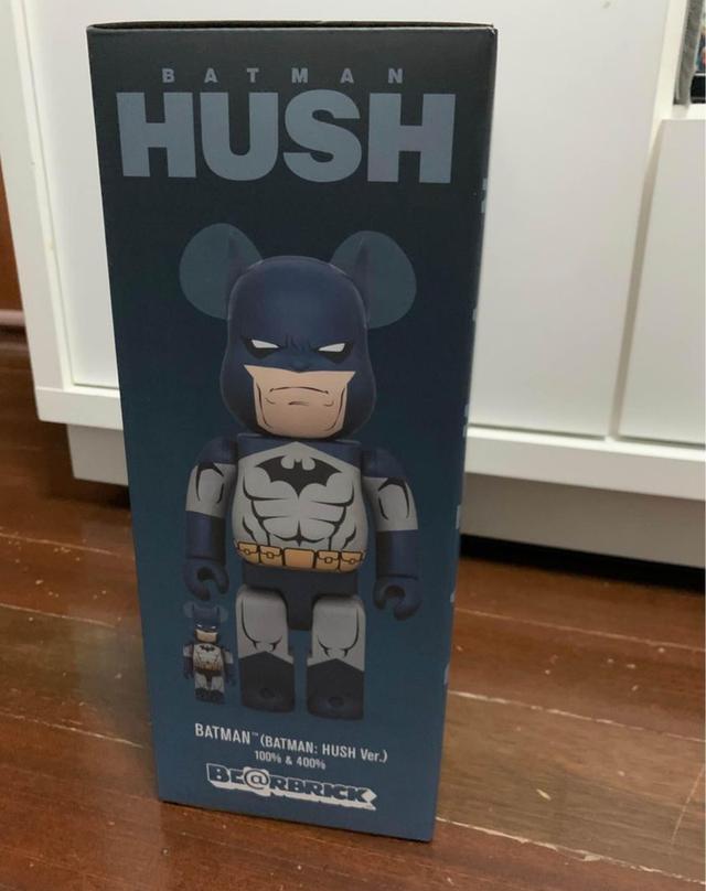 Batman Hush Bearbrick 400% + 100% 4