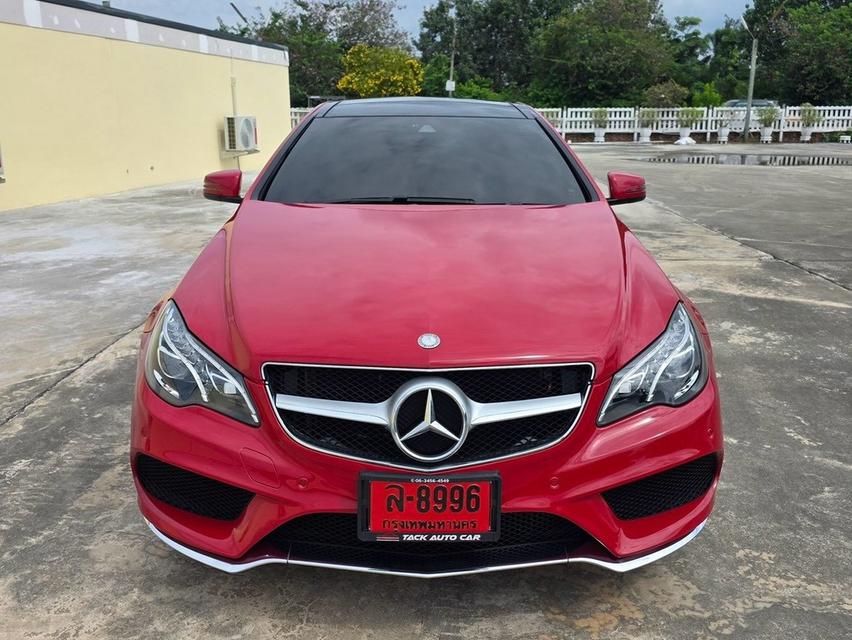 Mercedes-Benz E200 Coupe AMG Dynamic Facelift ปี 2015 สีแดง รูปย่อยที่ 2